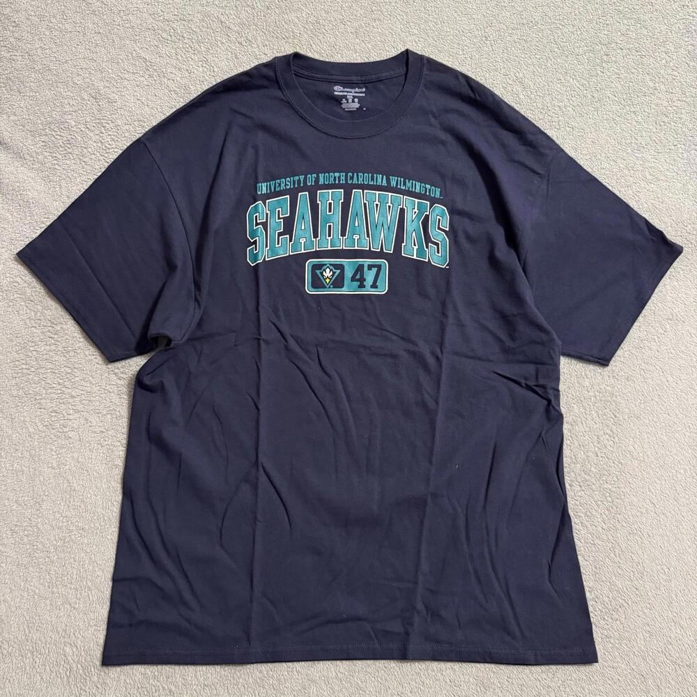 Champion UNC Wilmington Seahawks NCAA T-Shirt 2XL Men’s